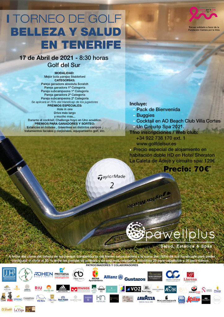 I Torneo de Golf Belleza y salud en Tenerife