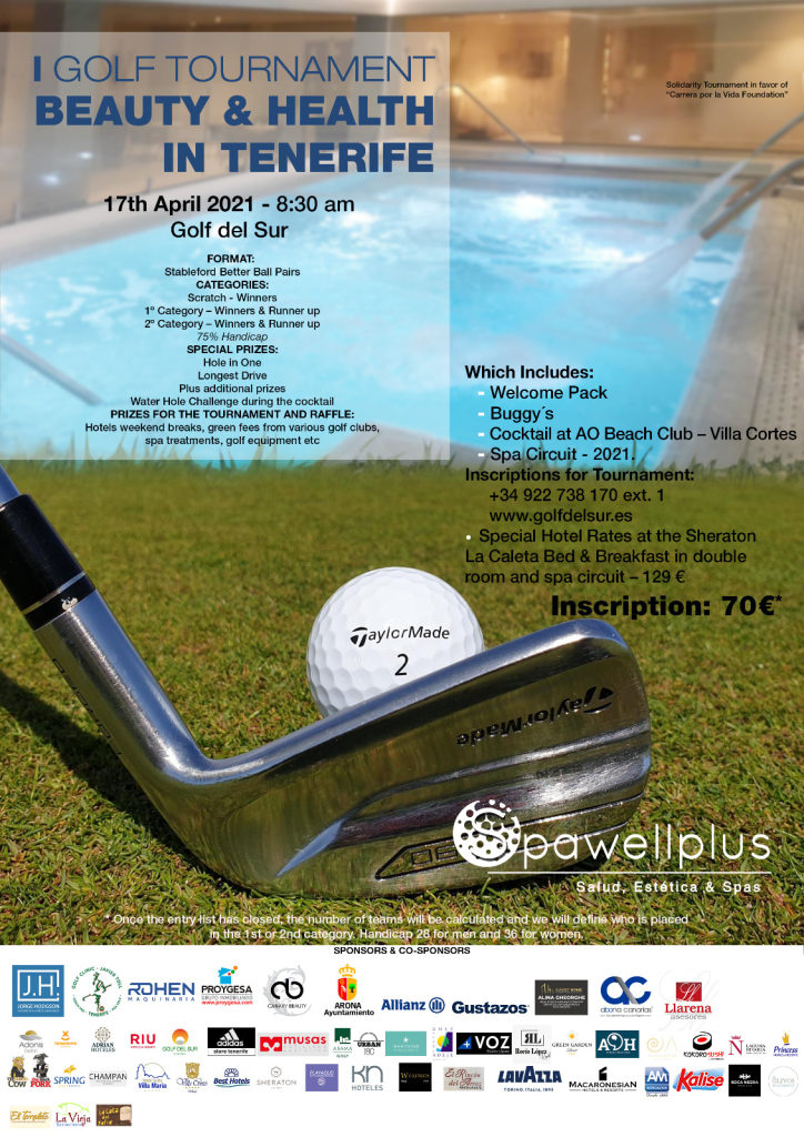 I Torneo de Golf Belleza y salud en Tenerife