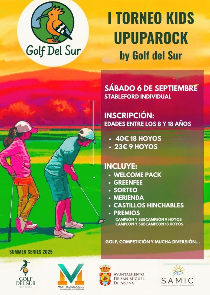 Torneo Infantil Upupa Rock Golf del Sur