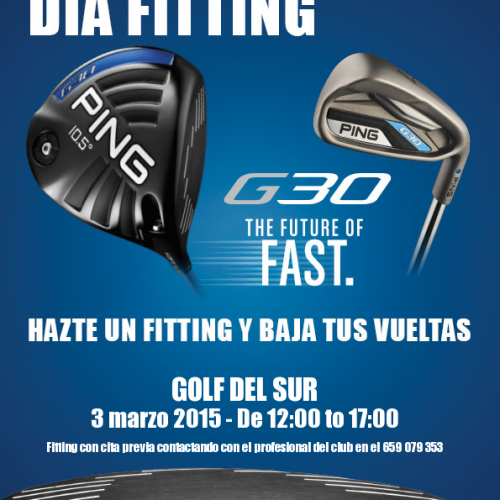 PING FITTING EN GOLF DEL SUR