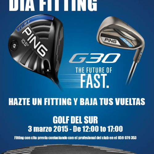 PING FITTING DATE AT GOLF DEL SUR