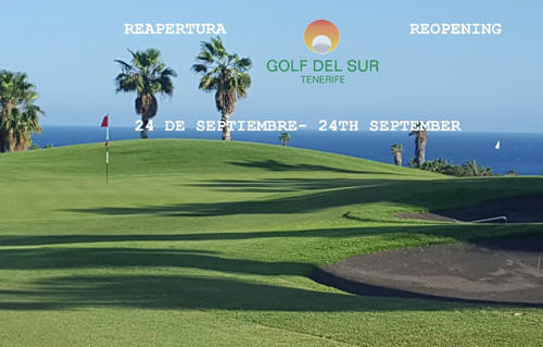 GOLF DEL SUR abre sus puertas mañana jueves 24 de Septiembre