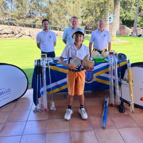 Лео Каласанцио Борселлино из Golf del Sur выигрывает чемпионат Канарских островов по гольфу в Тесине