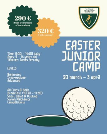 Easter junior camp